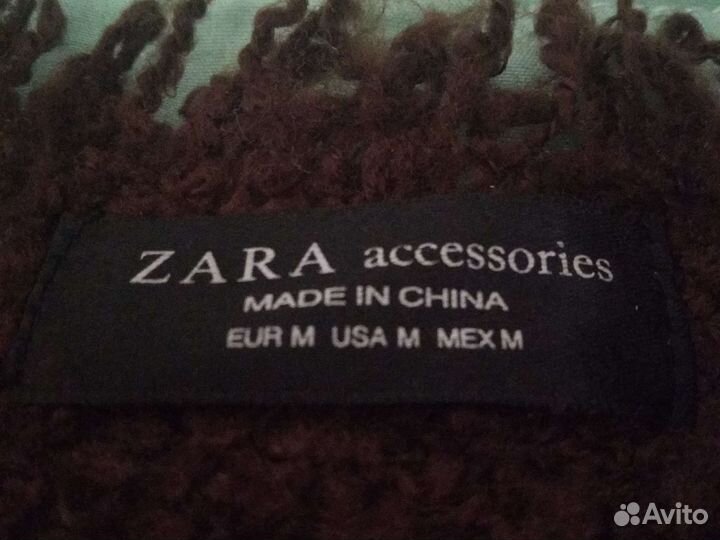 Шаль ажурная и шарф Zara