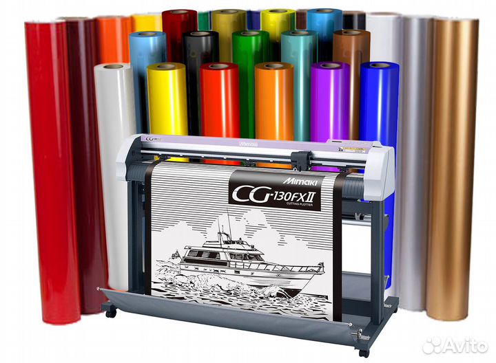 Плоттерная резка виниловой плёнки