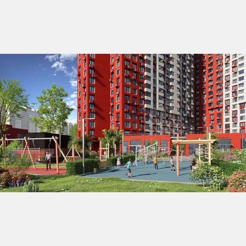 3-к. квартира, 72,4 м², 16/19 эт.