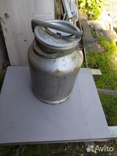 Фляга алюминиевая бу 40л