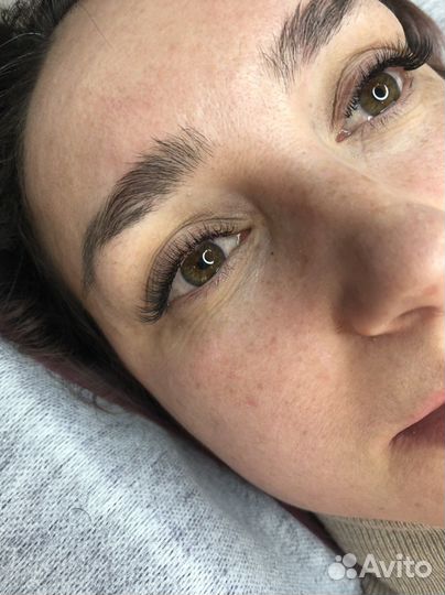 Наращивание ресниц на дому