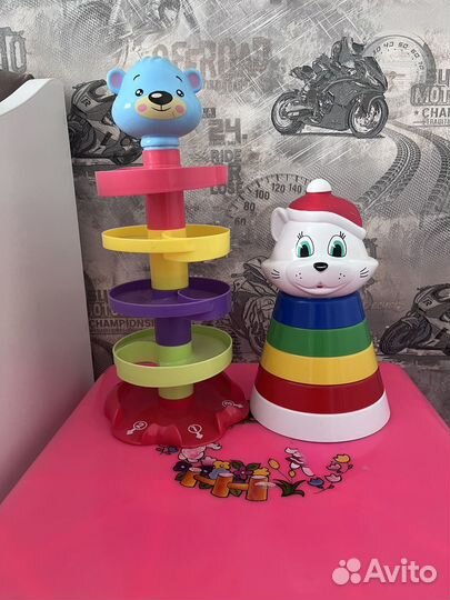 Детская пирамидка, лабиринт