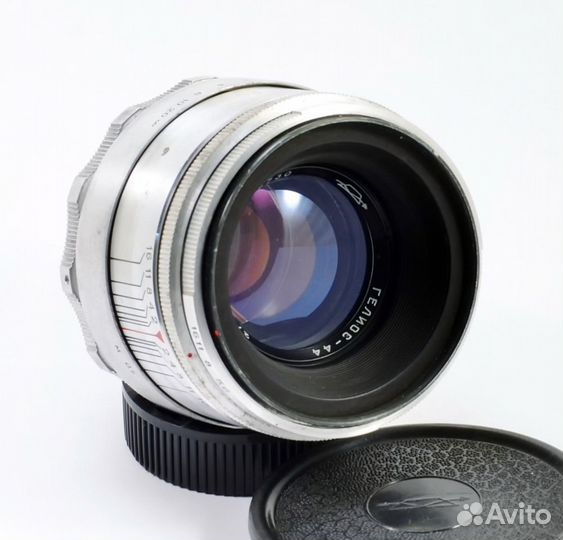 Гелиос 44 silver 2/58mm (1965) для Nikon F / Canon
