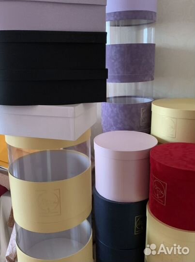 Картонные шляпные коробки