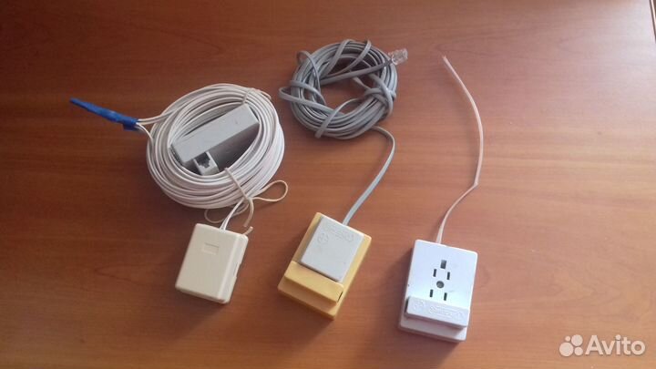 Сплиттеры, телефонные провода, розетки, кабель COM