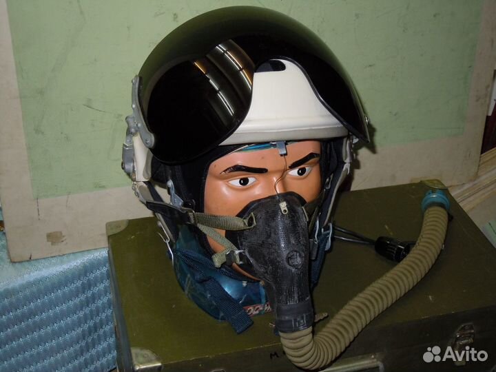 Защитный шлем летчика зш-3м комплект