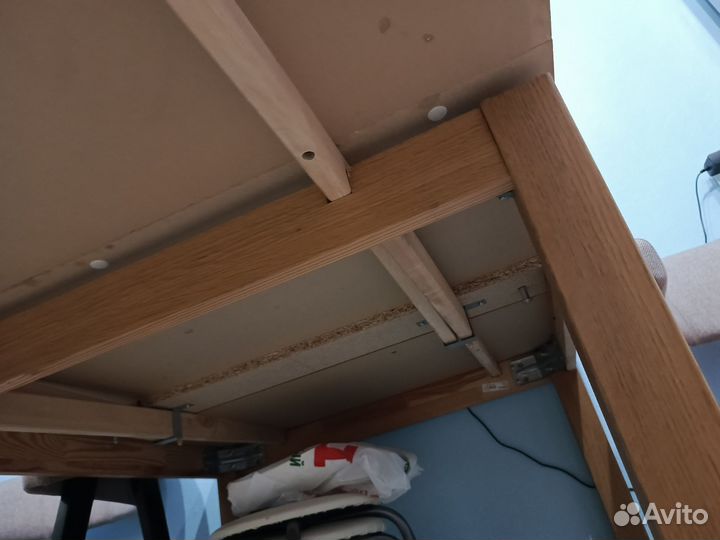 IKEA bjursta кухонный стол раскладной бу