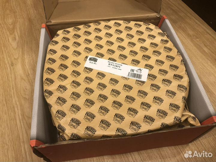 Тормозные диски NiBK RN1185 (задние)