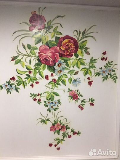 Роспись стен,мебели, деревянных изделий