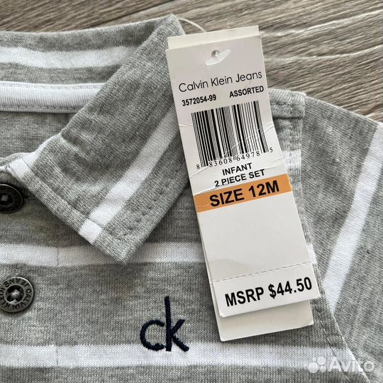 Новое поло Calvin Klein, 80см