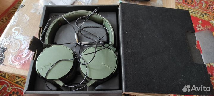 Наушники накладные sony MDR-XB550AP