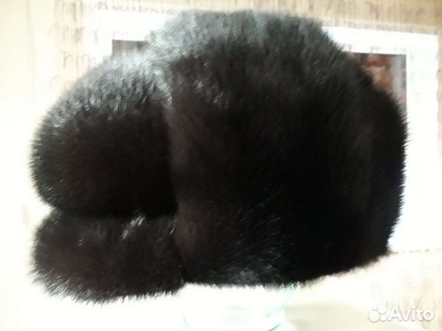 Норковая шапка мужская