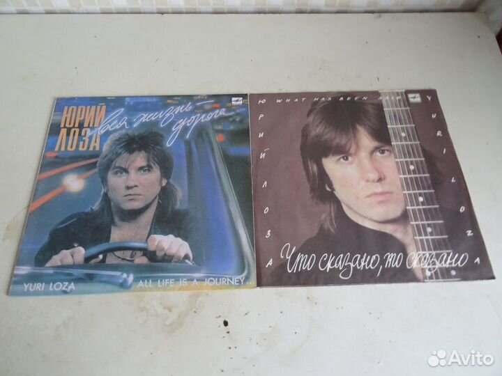 Виниловые грампластинки лоза юрий