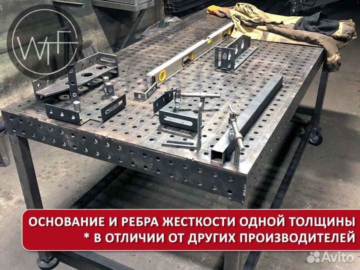 Сварочный стол 2000х1000х6мм