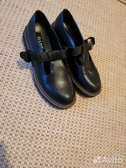 Туфли Мэри Джейн 37 нат.кожа