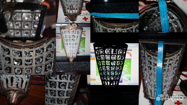 Вышлю винтаж плафон бра египет ручная работа