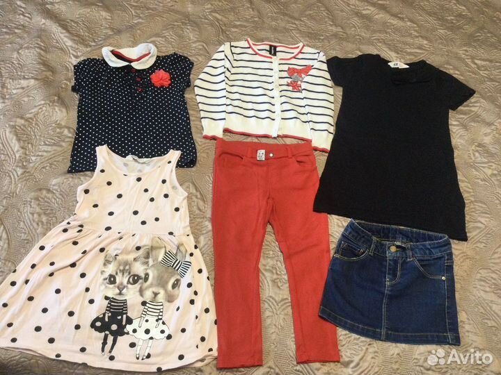 Пакетом Acoola Zara H&M 98/104 р на девочку