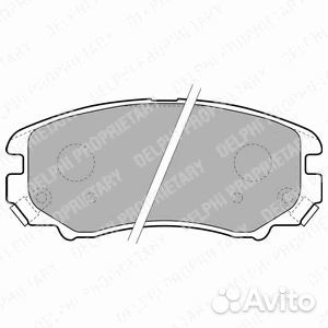 LP1902 Колодки тормозные дисковые перед