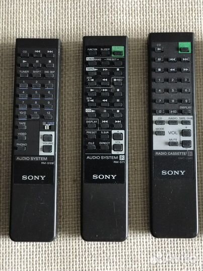 Пульт ду Sony/Aiwa/Panasonic/Pioneer