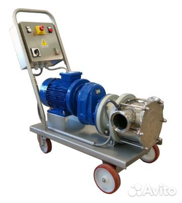 Импеллерный мезгонасос Z800 2V для вязких жидкосте