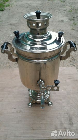 Самовар угольный новый
