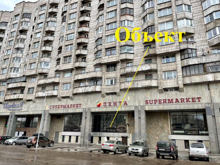 138м² проходное в густонаселенном районе