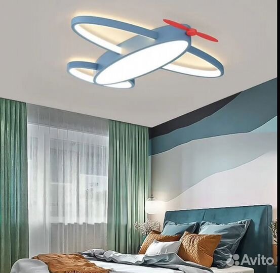 Светильник потолочный самолëт