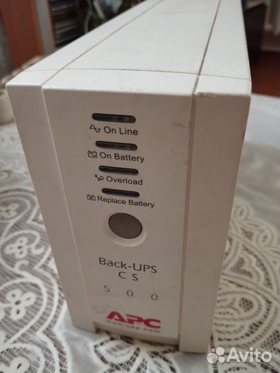 Ибп APC Back-UPS ES 500 без батареи