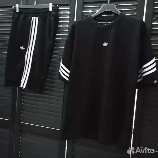 Летние костюмы Adidas оверсайз