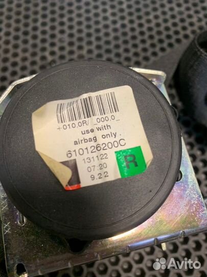 Ремень безопасности передний правый Bmw 520I F10