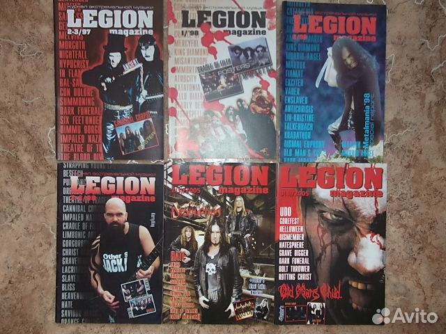 Музыкальный журнал легион legion