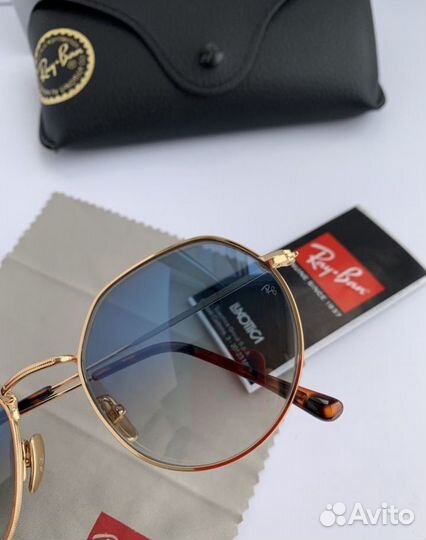 Очки ray ban Jack голубые