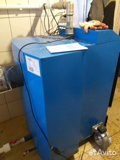 Твердотопливный котел длительного горения