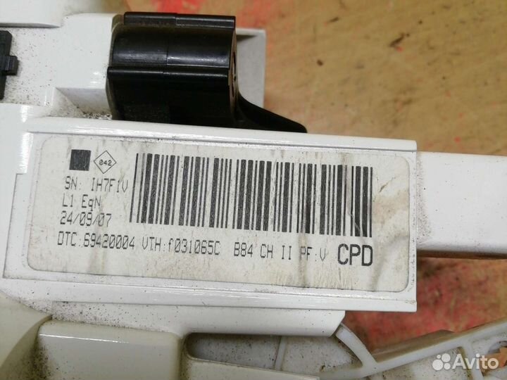 Блок управления отопителем Renault megane 2