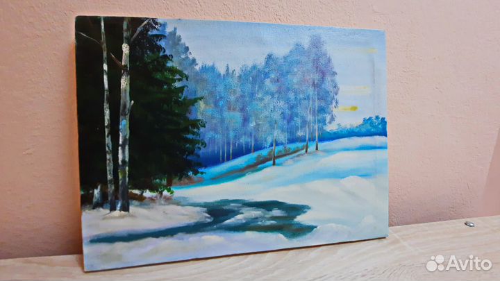 Картина холст масло