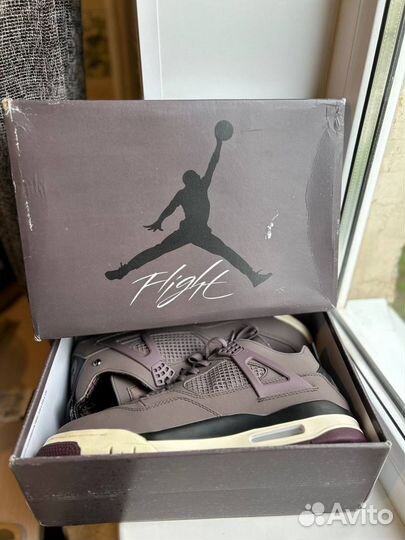 Кроссовки Nike Air Jordan 4 x A Ma Maniére Violet