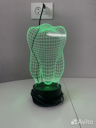 Ночник/светильник «Зуб»