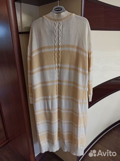 Кардиган женский длинный