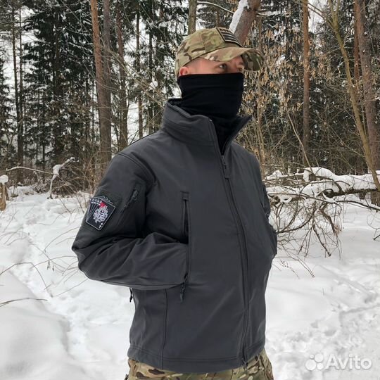 Куртка gunfighter от Helikon-tex Shadow Grey М