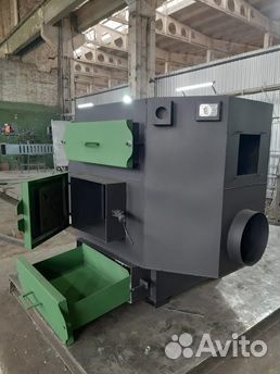 Теплогенератор на дровах 80 кВт