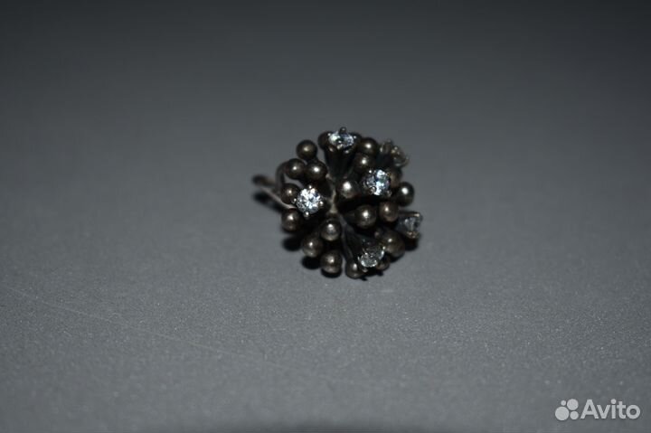 Серьги серебряные