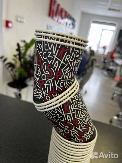 Печать на бумажных стаканчиках