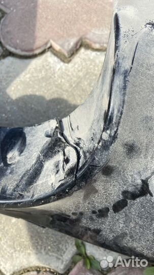 Губа на задний Бампер Киа Оптима