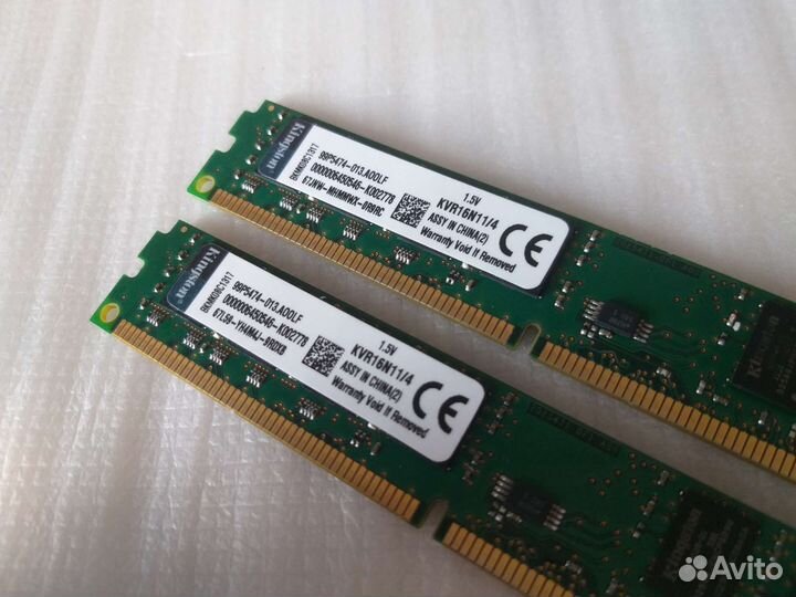 Kingston ddr3 4gb x 4