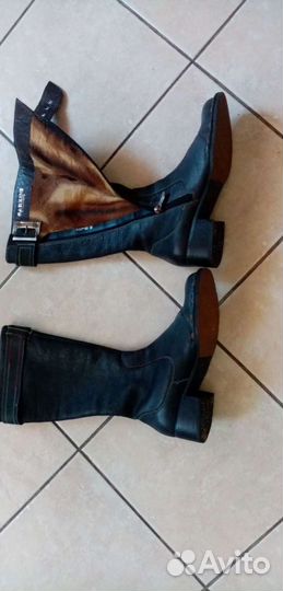 Сапоги 36 размер, натуральная кожа