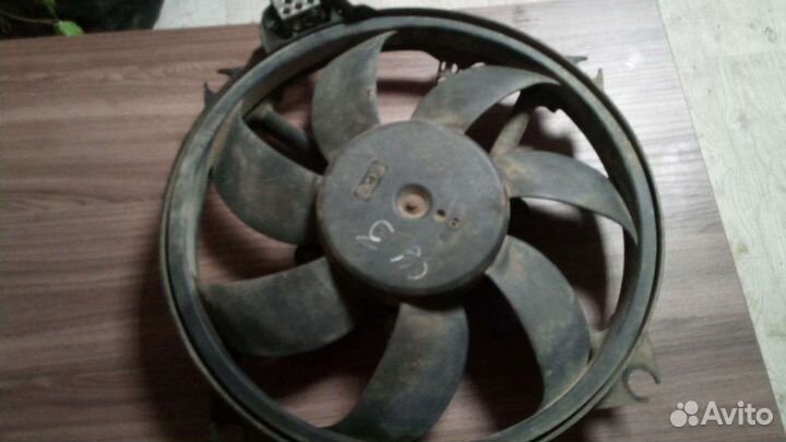 Вентилятор охлаждения Рено Меган3,Флюенс