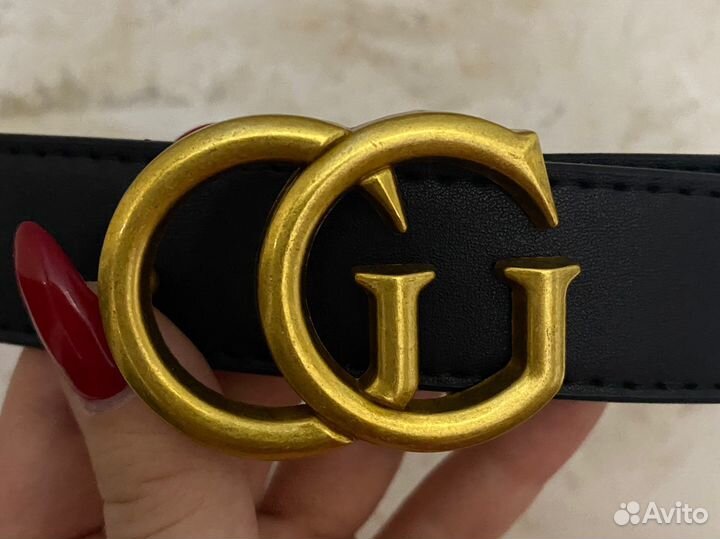 Ремень gucci ysl женский натуральная кожа