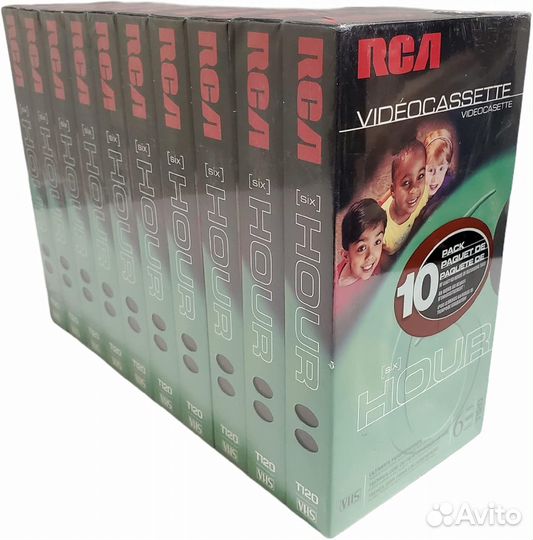 Видеокассеты vhs чистые