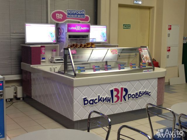 Островки для Мороженого, Торговый остров в ТЦ