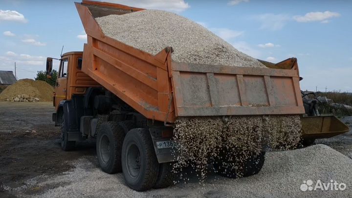 Щебень муровой / окол, тырса доставка с карьера